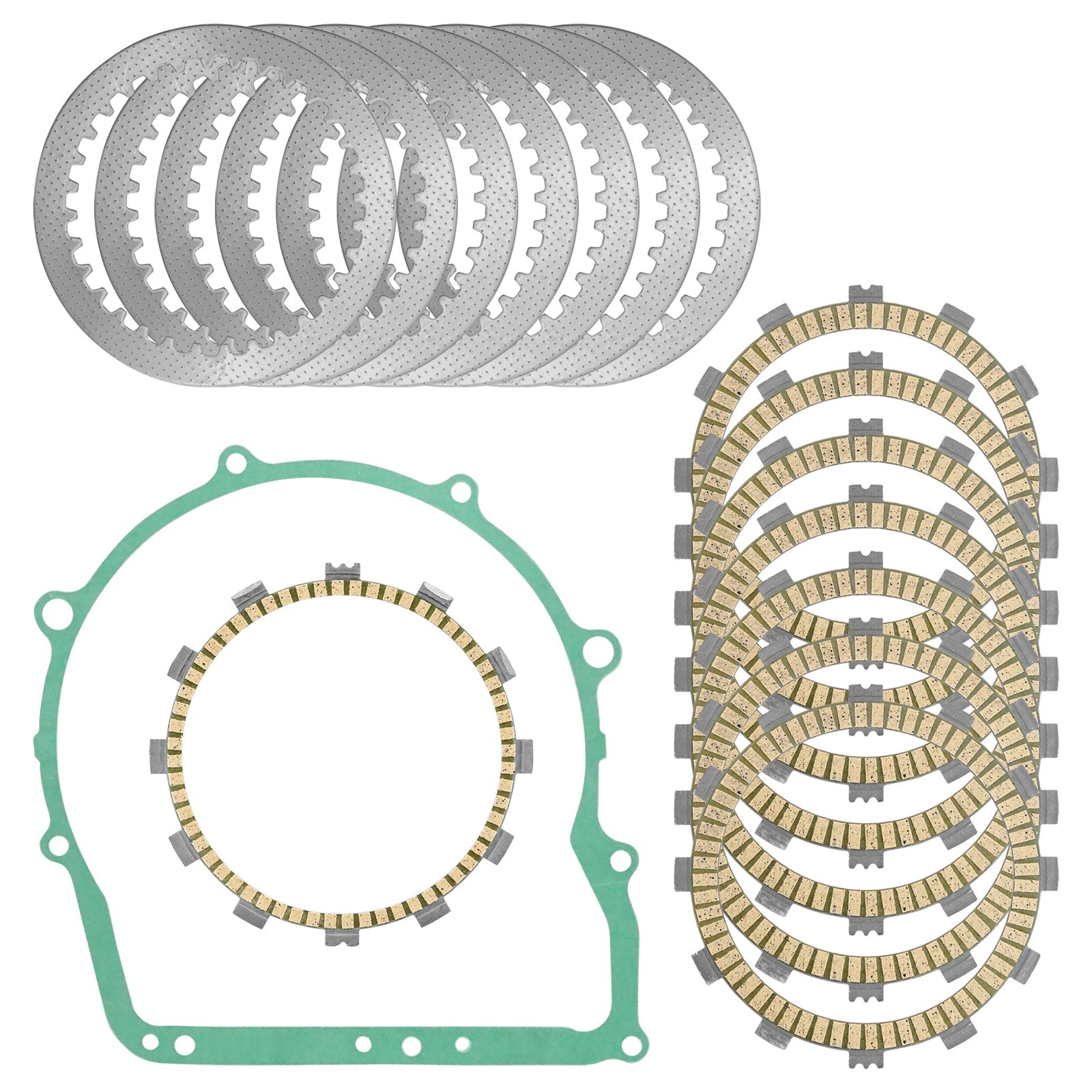 Clutch Friction Plates And Gasket Kit for Yamaha VMX1200 V-Max 1200 1985-2007