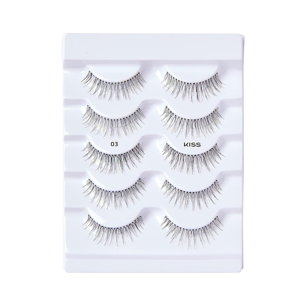 Looks So Natural, False Eyelashes, 'Multipack - 03', 10mm, Includes, Easy to App