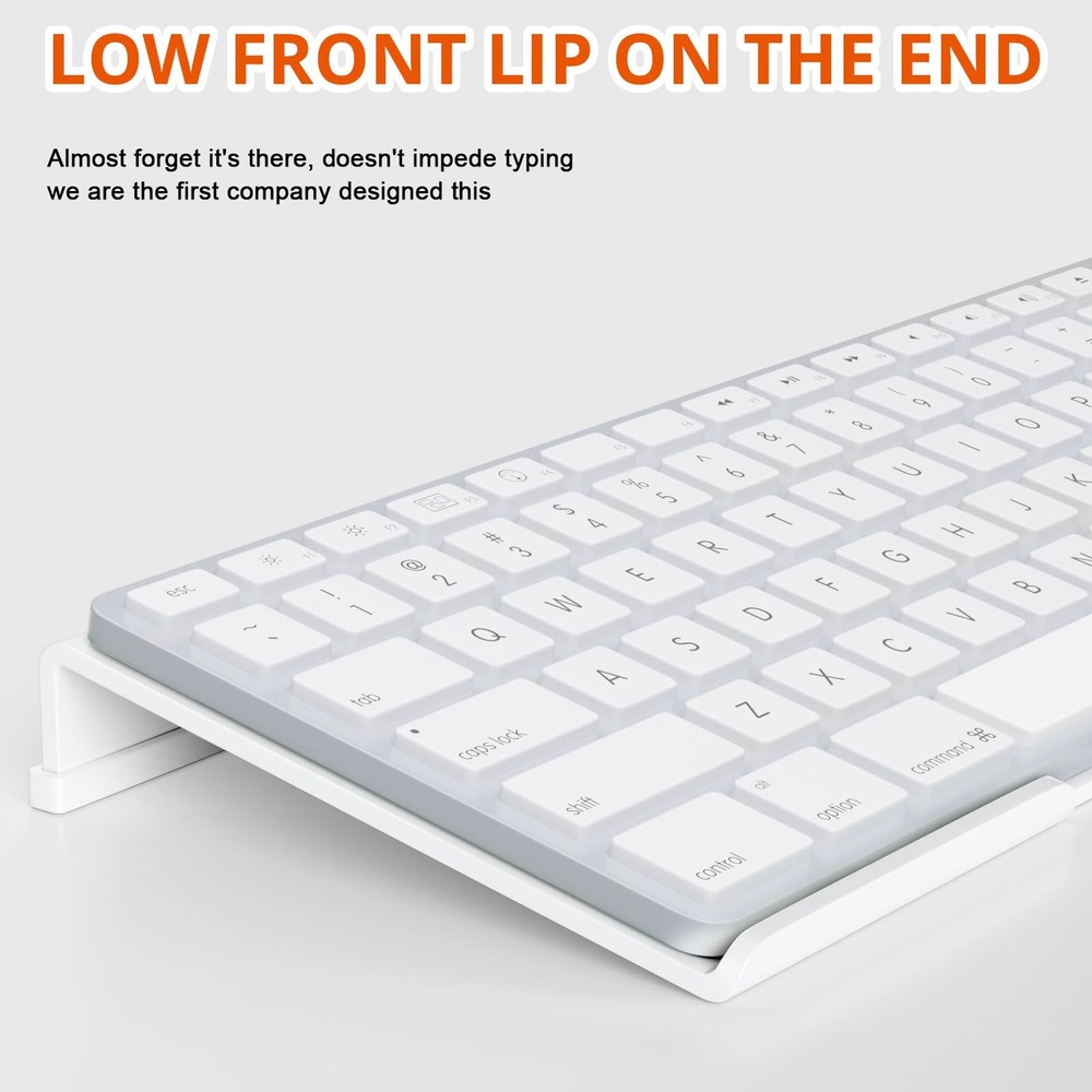 Ergonomic Tilted Computer Keyboard Stand for Comfortable Typing Support