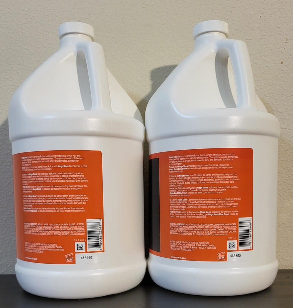 Matrix Total Results Mega Sleek Shampoo & Conditioner 1 Gallon