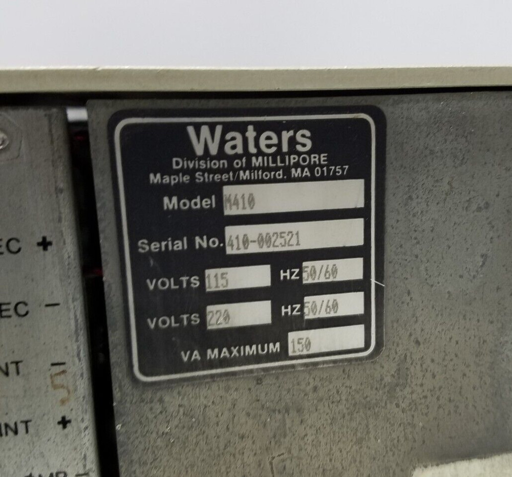 Millipore Waters 410 Differential Refractometer