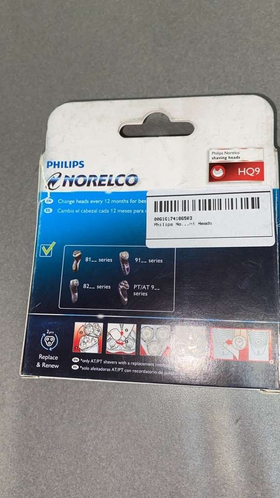 Philips Norelco HQ9 Triple Track Replacement Heads
