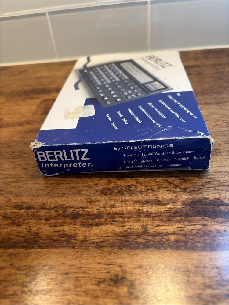 Berlitz Interpreter Works Perfect