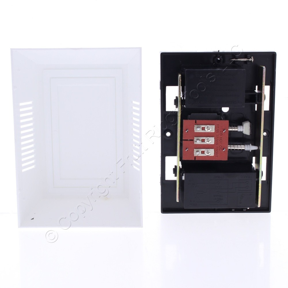 Teiber Bronze 2-Light Push Button Door Chime C102L-BZ