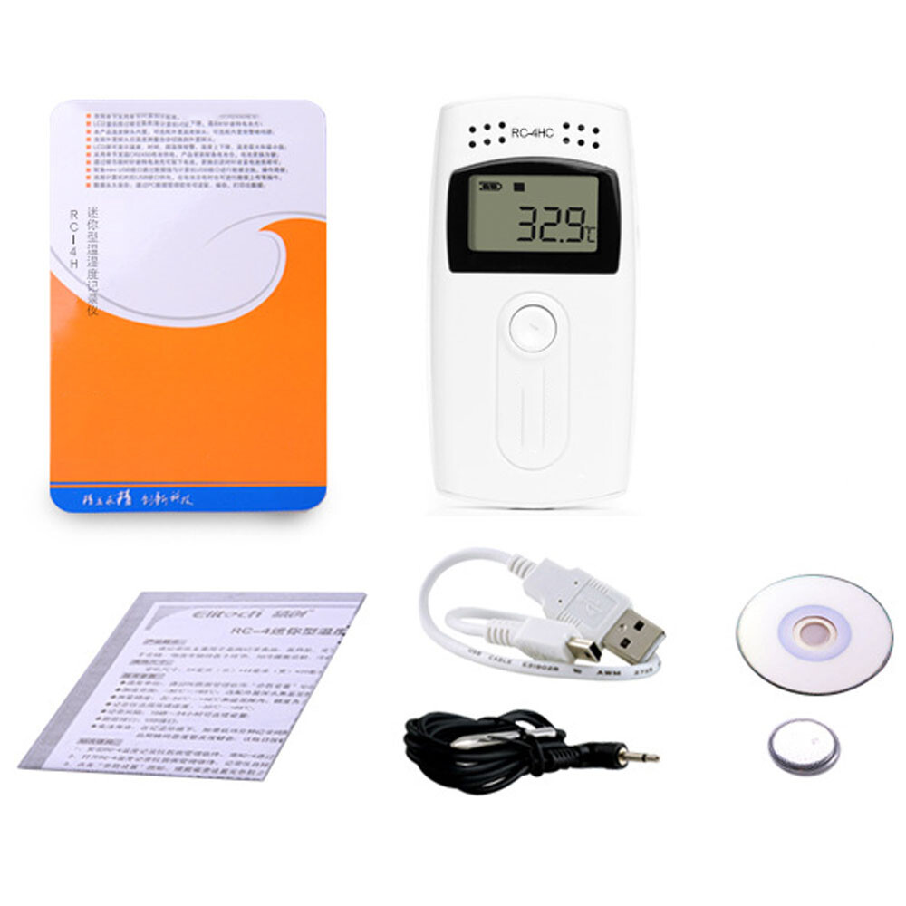 High Precision Temperature Logger Usb Cold Chain Data Display Export Report Tool