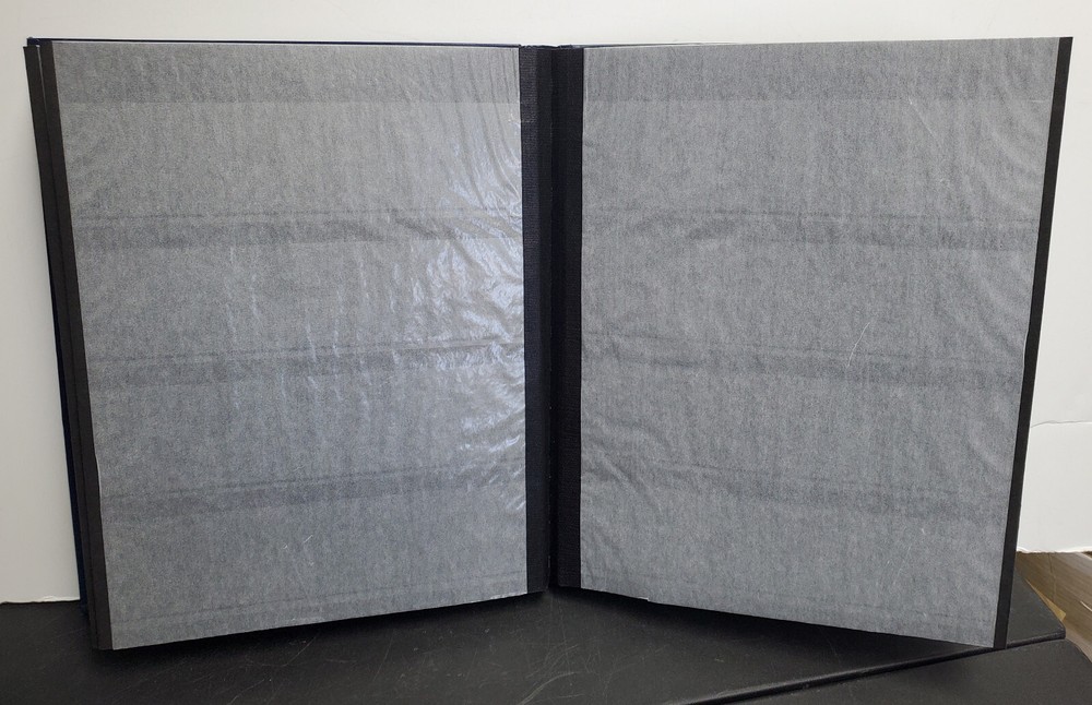 2 Stockbooks with 4-Row Pages, Showgard and G&K in Very Good Condition