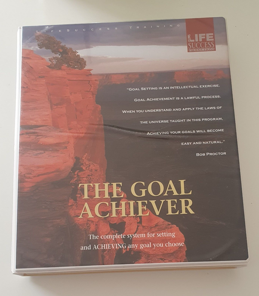 The Goal Achiever Complete System by Bob Proctor - 8 CDs & Workbook