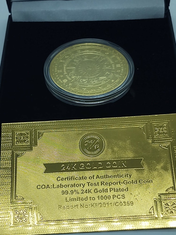 Commerative Horoscope AQUARIUS Coin