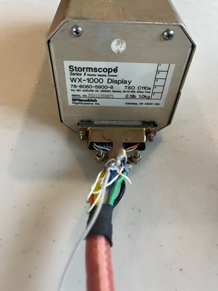 Stormscope Processor W/Tray, Display & Antenna