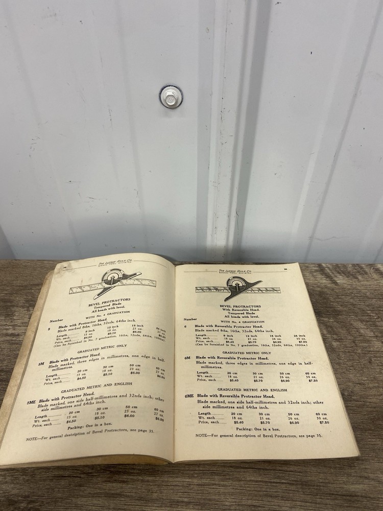 1931-33 Lufkin Small Tools Division Catalog No. 5