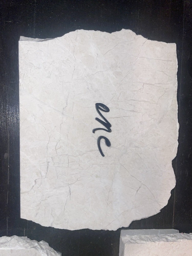 Premium Stone Wedding Table Markers + More