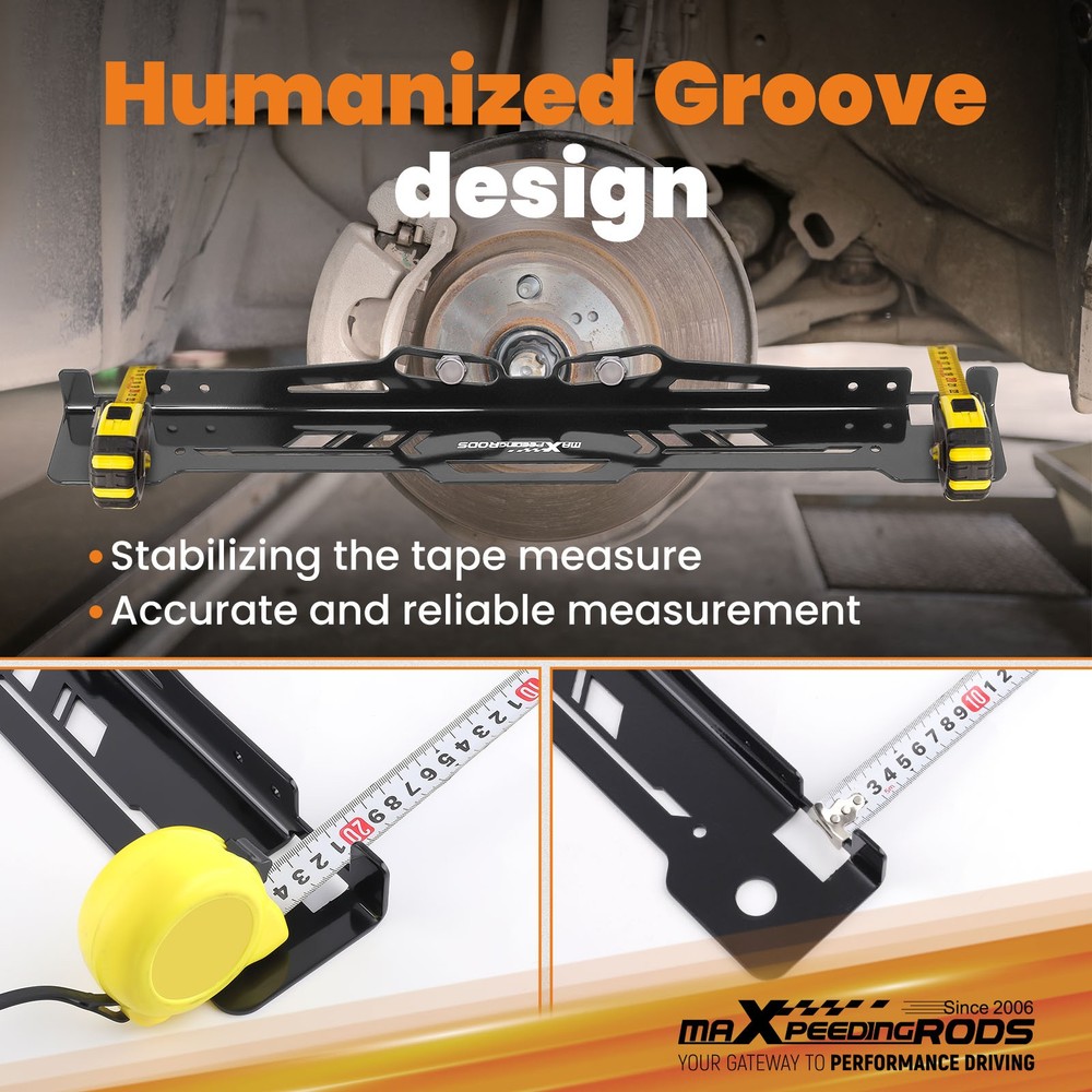 Toe Alignment Tool Plates 2x Wheel Alignment Tool Set for Off-Road/Jeep Axle