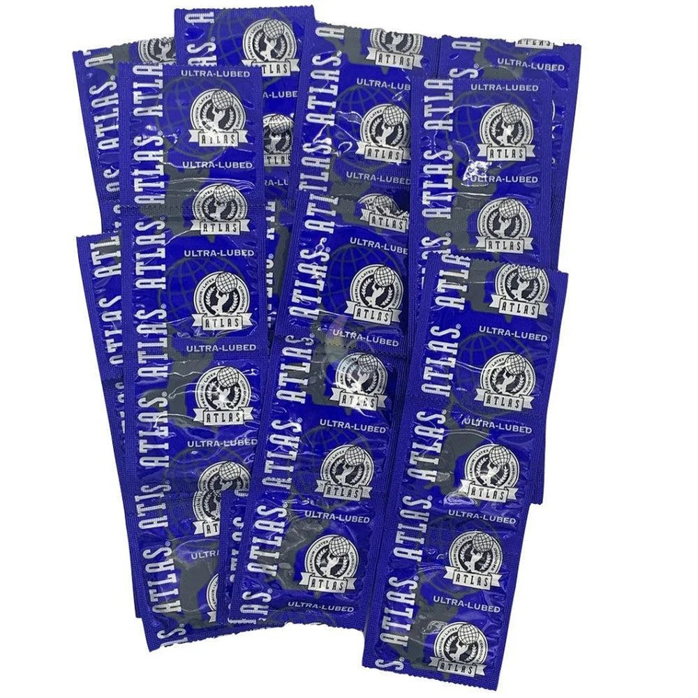 Atlas Ultra-Lubed Condoms | 36-Pack