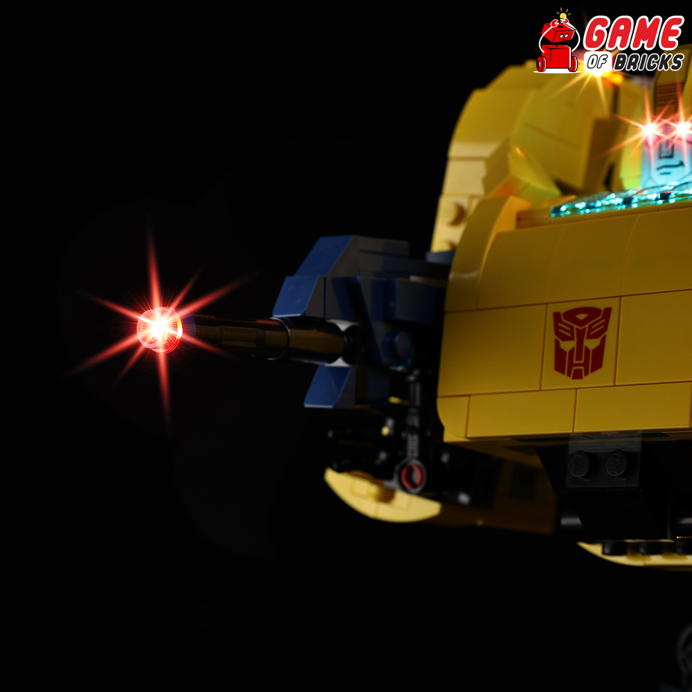 LED Light Kit for Bumblebee - Compatible with LEGO® 10338 set