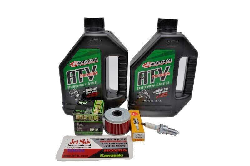 Honda TRX400EX Tune Up Kit Engine Oil Change NGK Spark Plug Oil Filter 400EX
