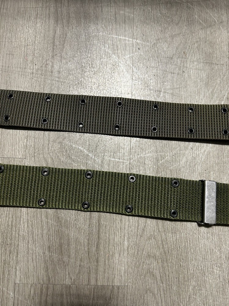 (2) USGI US Military Surplus Web Pistol Belts Quick Release Buckle