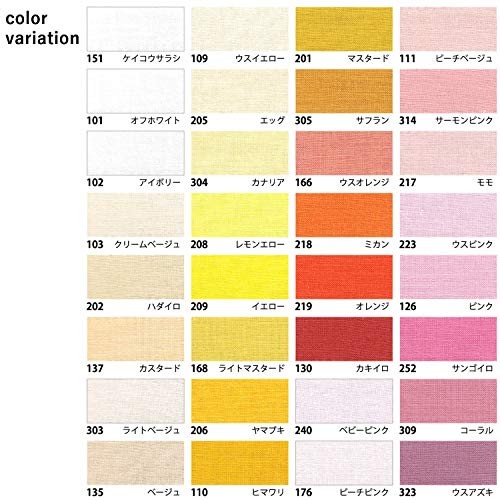 Nippon Chuko Eighty Square Fabric Ocher KD4630-331-8M