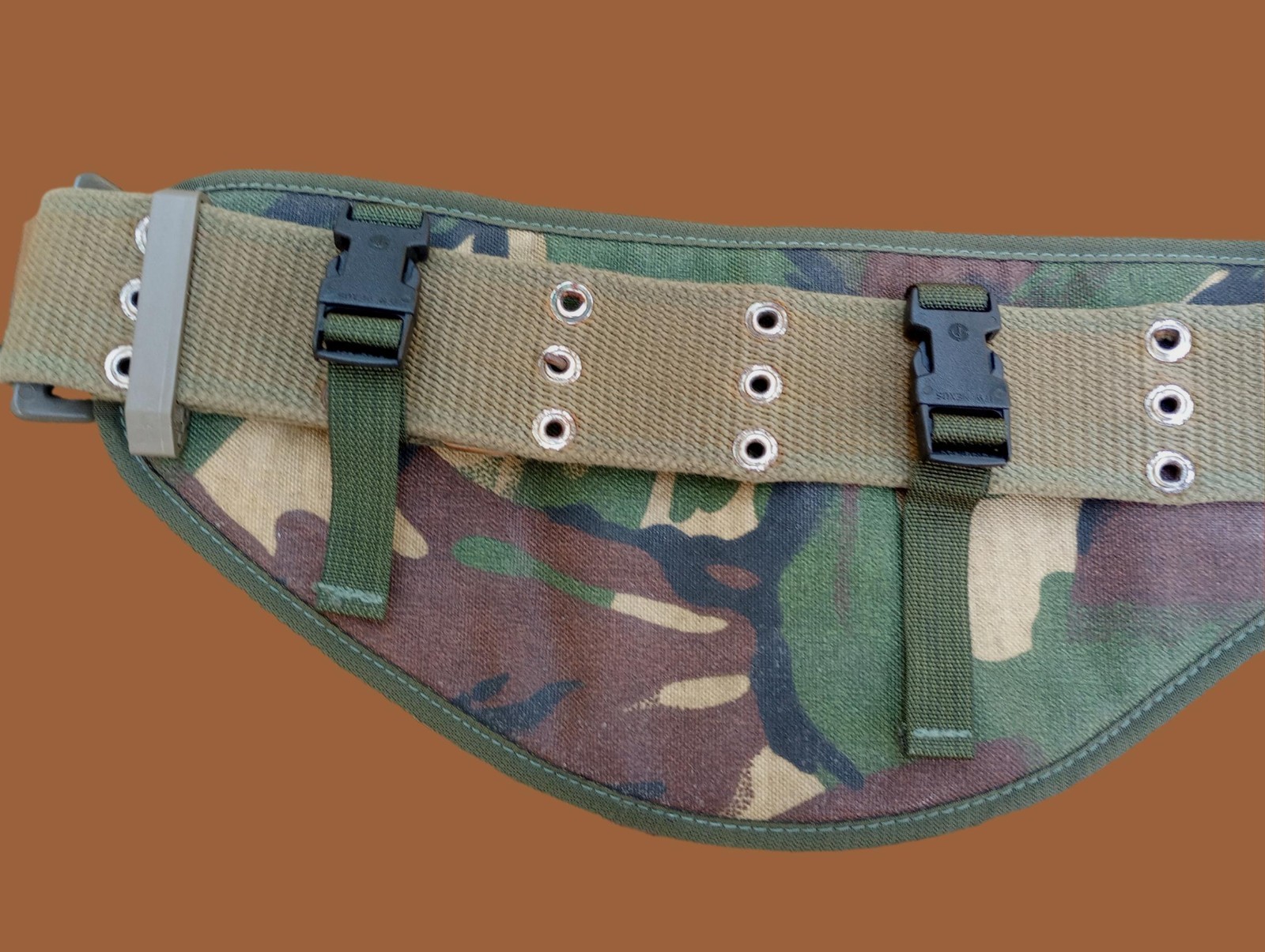 British Military Army Issue Hip Pad DPM Camouflage PLCE Hip Back Protection