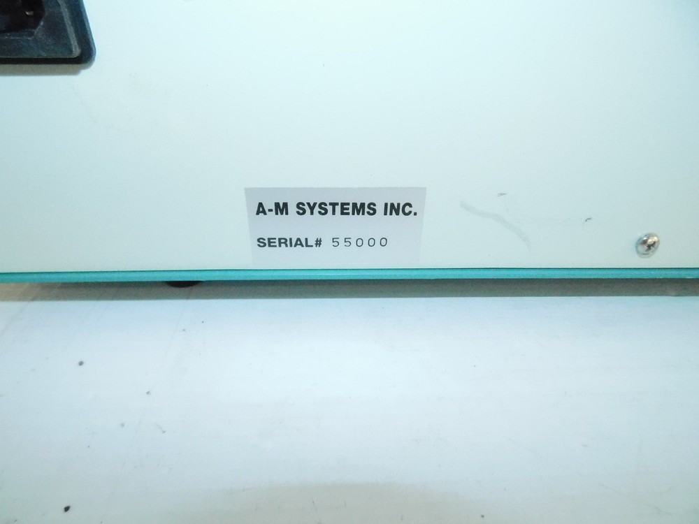 A-M SYSTEMS MICROELECTRODE AC AMPLIFIER MODEL 1800 (PQY67)