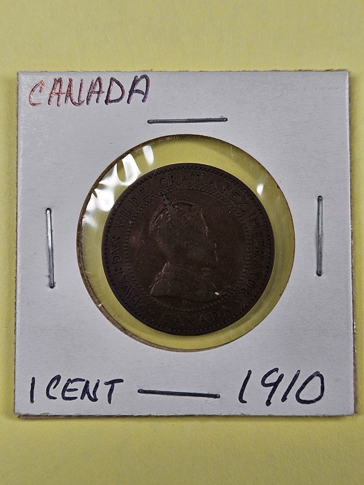 COIN - CANADA - 1 CENT 1910