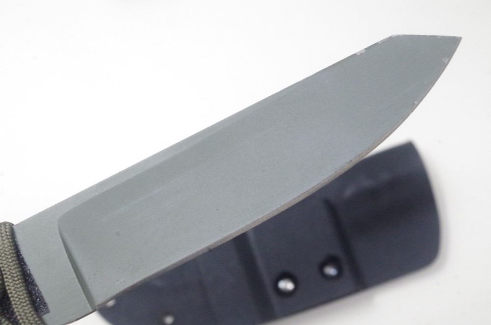 William Hampton Maker Combat Fixed Blade Knife Army Green- TSA Auction