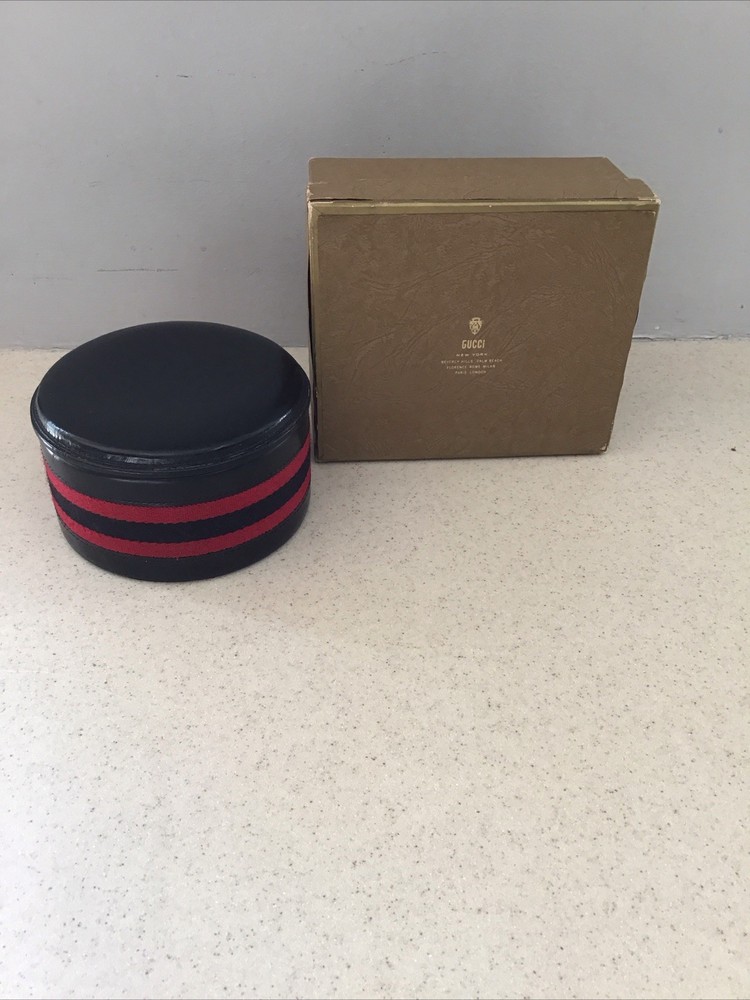 Vintage Gucci Trinket Box Tie Box