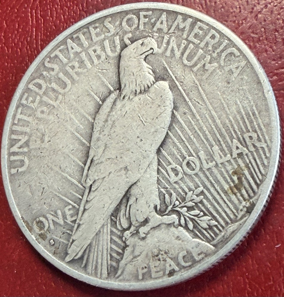 1934-S Peace Dollar. Free Shipping