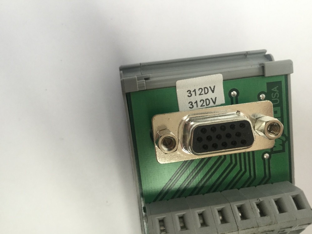 Wago D Sub 15 Terminal Module 312DV