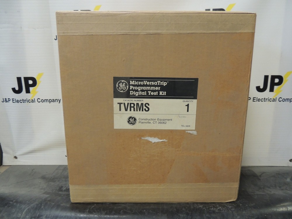 GE General Electric TVRMS MicroVersaTrip RMS-9 & Epic Digital Test Kit
