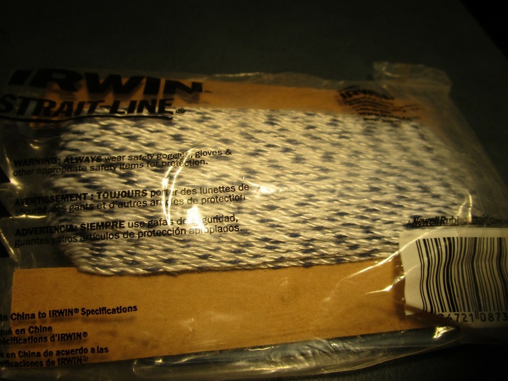100' White Nylon/Polyester Strait-Line® SL6X Replacement Line
