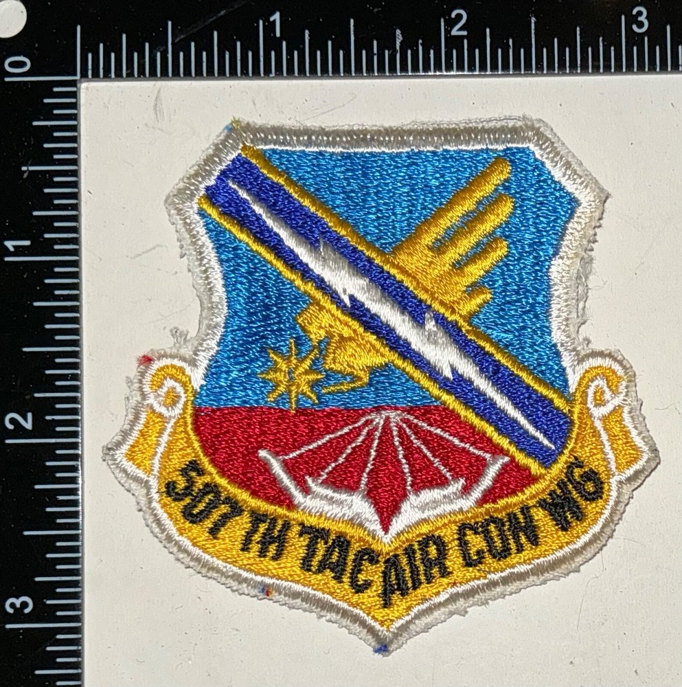 USAF US Air Force 507th Tactical Air Control Wing Patch