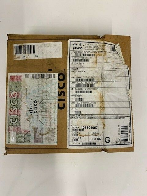 Cisco CVR-X2-SFP V02 TwinGig Converter Module NEW