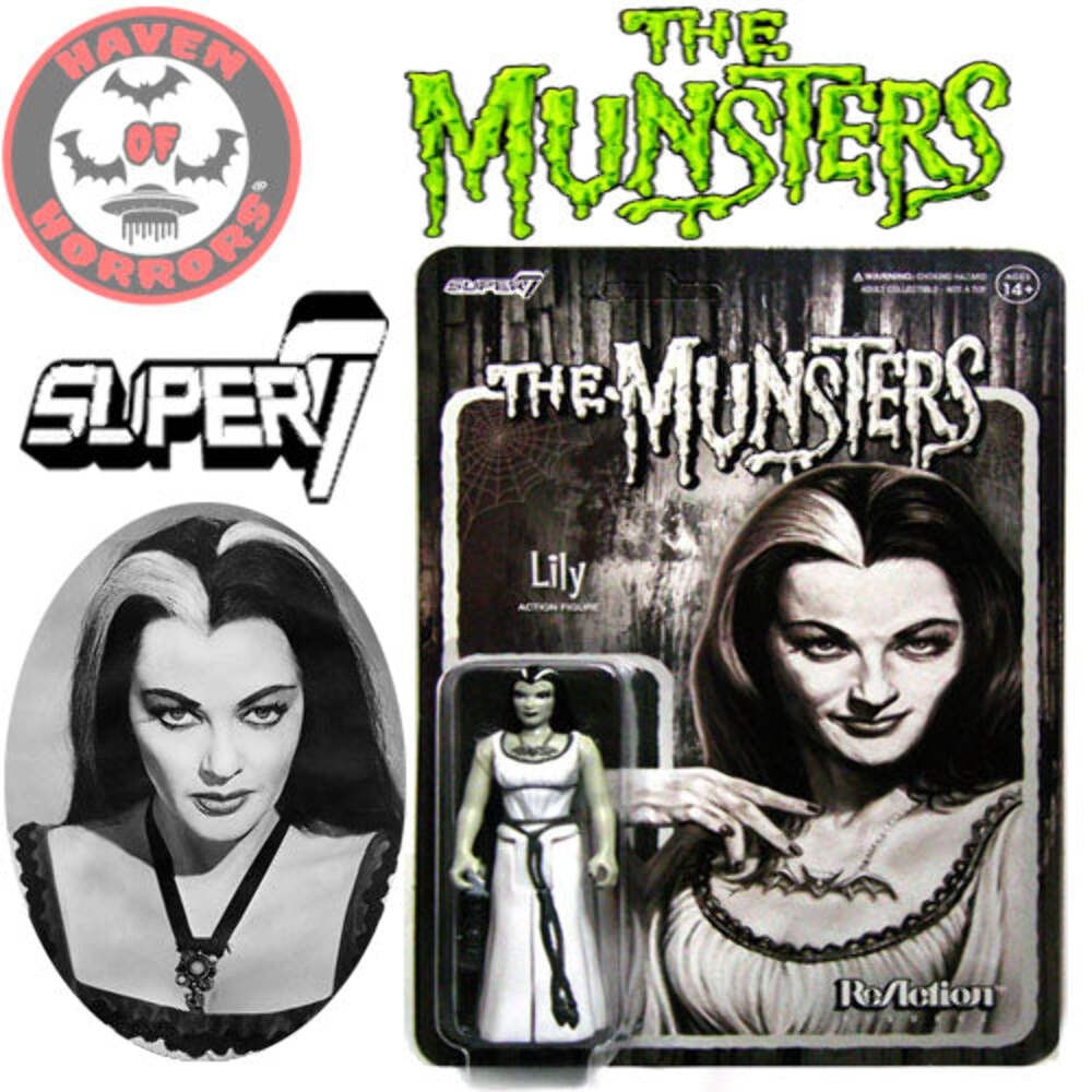 The Munsters ReAction Figure (Wave 2) - Lily (Grayscale)