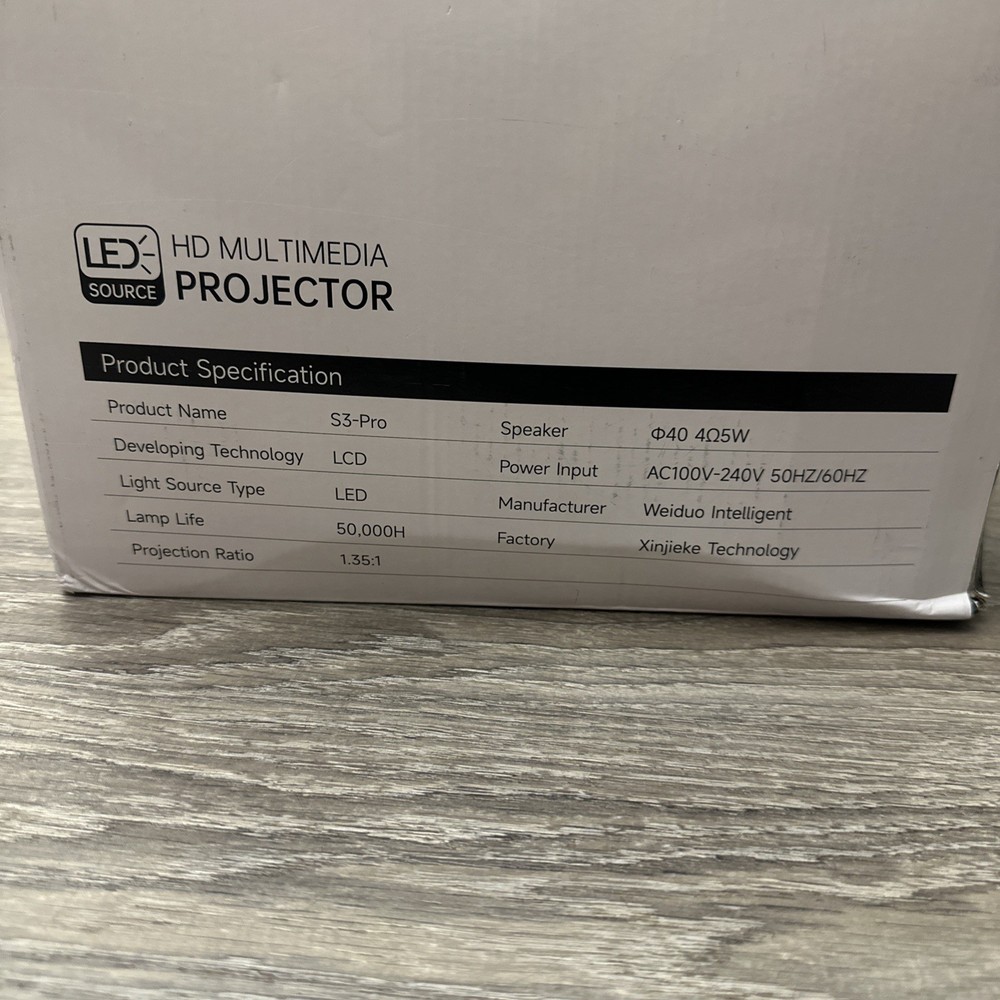 XIAPI PRO Smart Projector