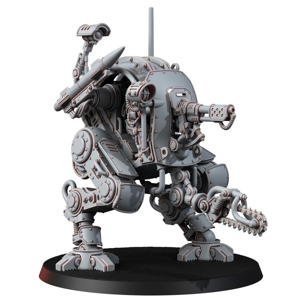 SOLAR GUARD MECH WITH FLAMER