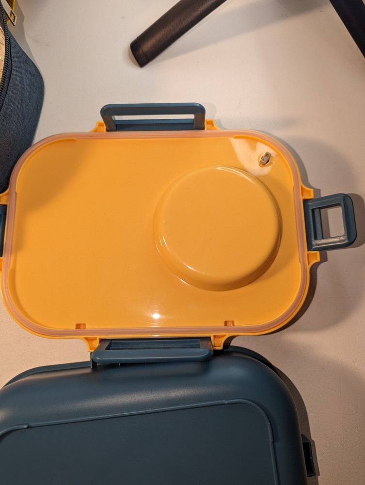 3 Compartment 1100ml)Aeun Lunch Box Portable Waterproof Lunch Container