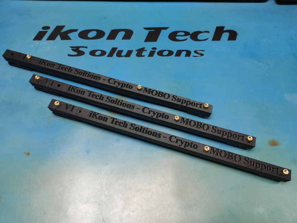 Motherboard Support Holder Mining RIG GPU Crypto Bitcoin Wire Shelf Rack Clip