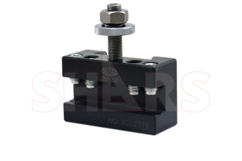 250-202 BXA #2 Quick Change Boring Turning Facing Tool Post Holder L = 3.5" ^}