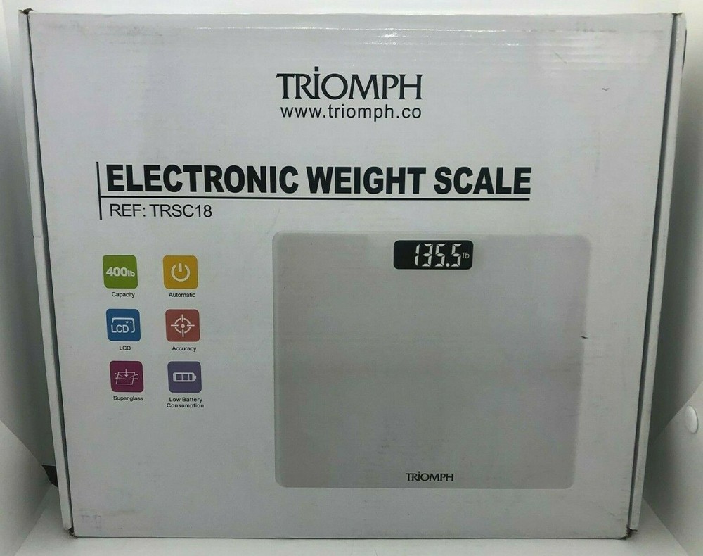 Triomph Digital Body Weight Scale + Step-On Technology TRSC18 FREE SHIPPING b