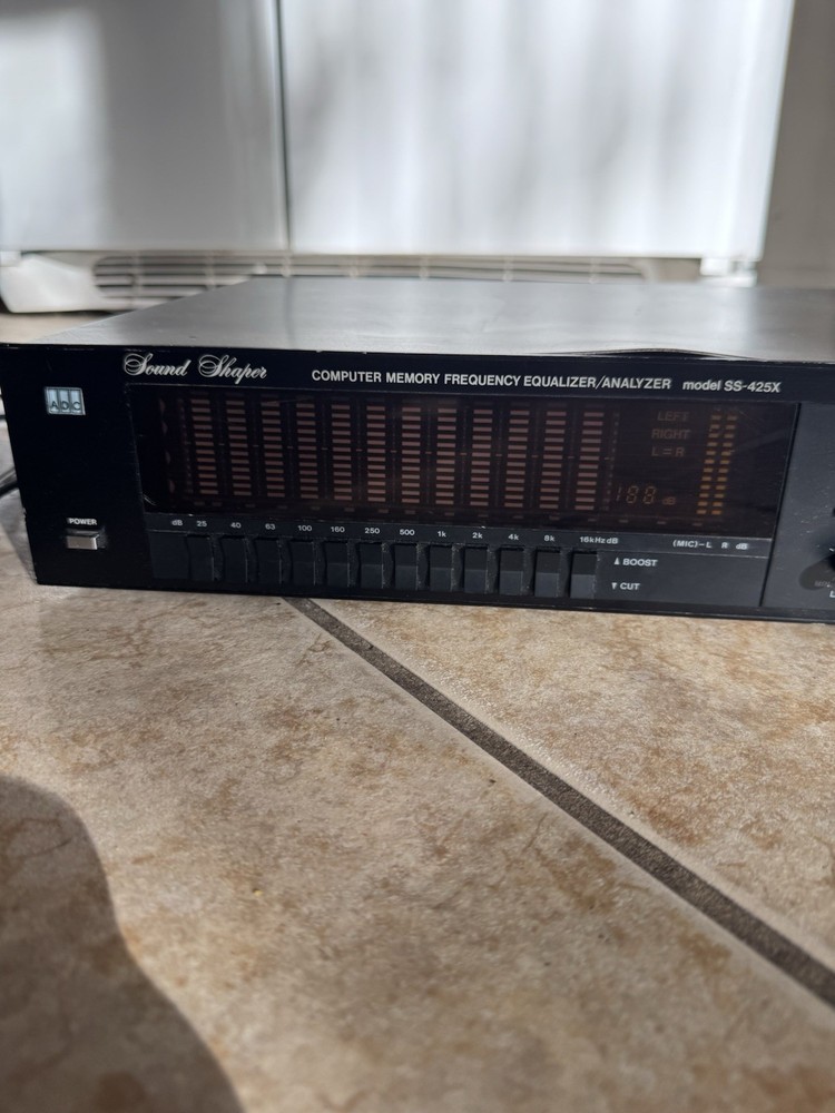 Rare ADC SS-425x Computer Memory Frequency Equalizer/Analyzer