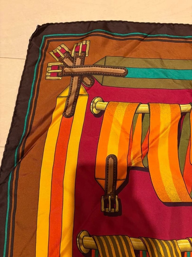 Hermes Scarf 90 Belt Pattern Large