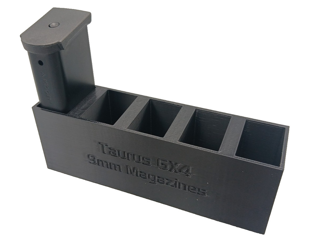 5 Mag Storage Rack For Taurus GX4 9mm Magazine Holder Range Bin