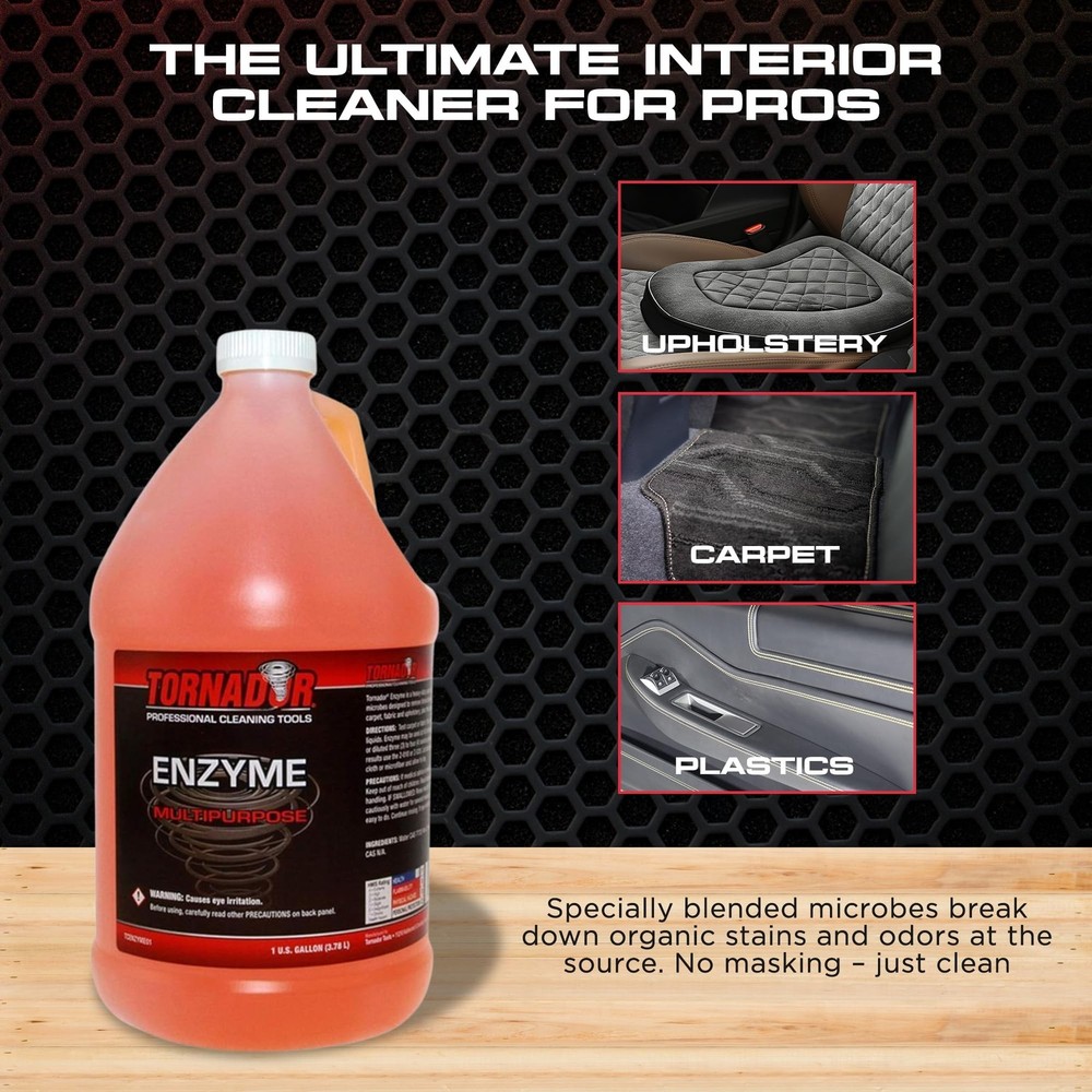 Tornador TC-Enzyme Multi-Purpose Cleaner – 1 Gallon | Enzyme Interior Clea