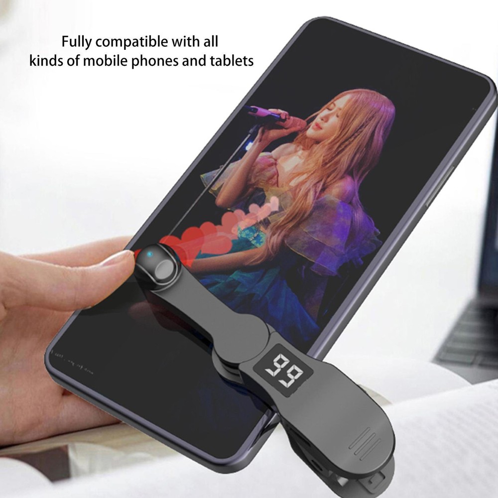 Auto Screen Clicker Click Cell Phone Screen Tapper Simulated Finger Click BLACK
