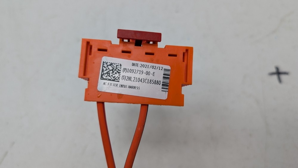 Tesla Model Y 2020 High Voltage Fast Charge Input Harness 1092739-00-E OEM