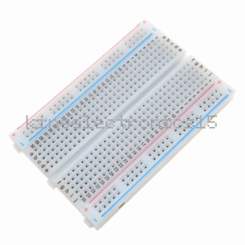 5PCS Mini Universal Solderless Breadboard 400 Contacts Tie-points Available