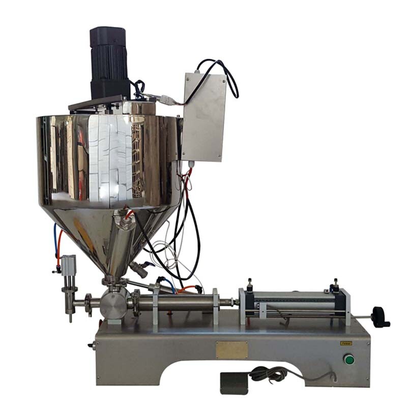 INTBUYING® Paste Liquid Filling Machine 5-50ml Can Heat And Stir Full Functionin