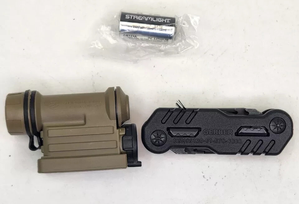 USGI Gerber Individual Deployment Kit Multi-Tools MP600 Efect Streamlight NEW