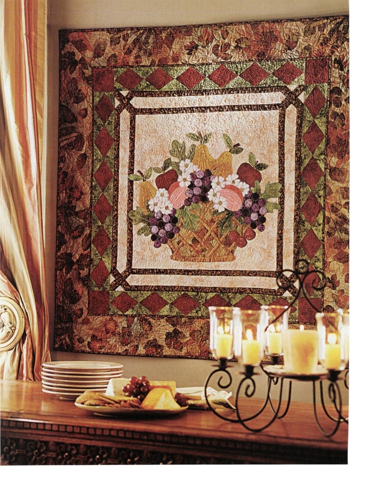 Harvest Gathering Quilt Pattern Pieced/Applique LM