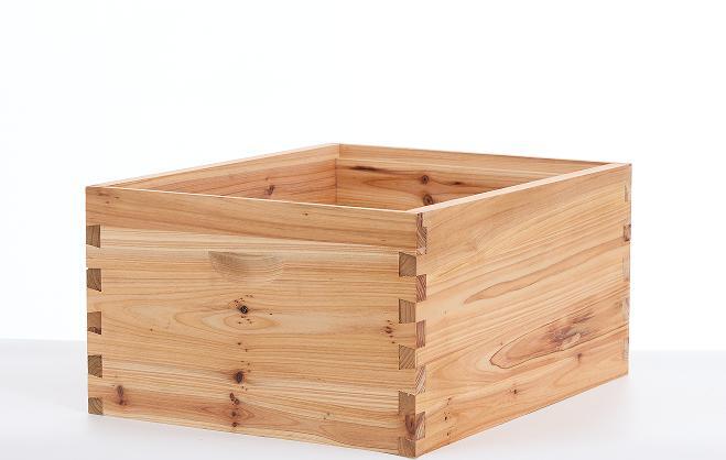 2pcs Bee Hive Super Box Brood Box For Auto Beehives Beekeeping Box (No frames)